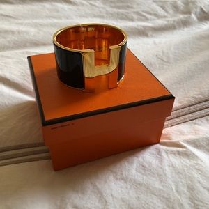 ***SOLD*** Hermes black Clic Clac H Extra Wide